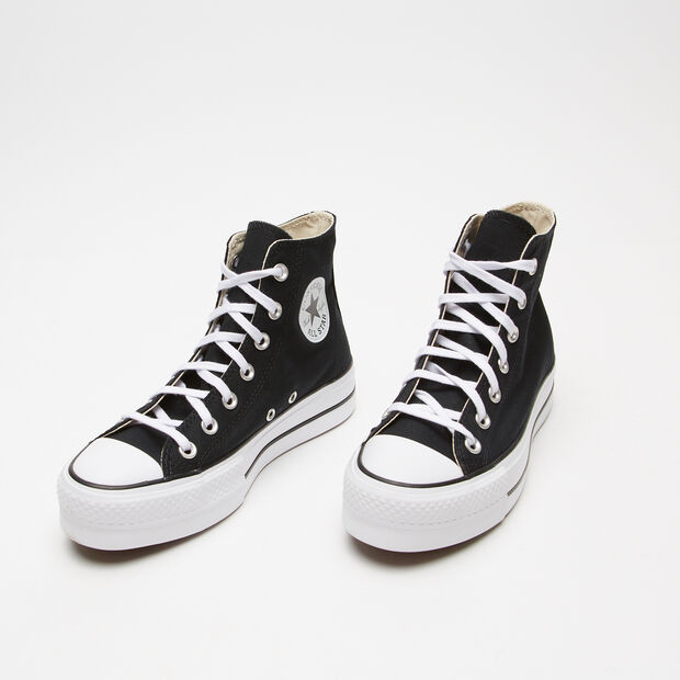Damen-Sneaker Converse Chuck Taylor All Star Lift Platform, Schwarz