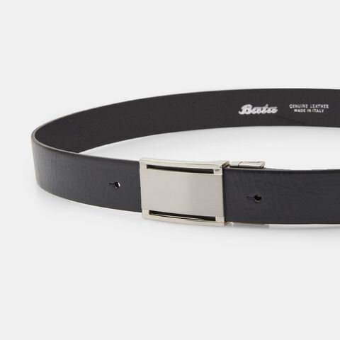 Elegant and durable men's belts, Black