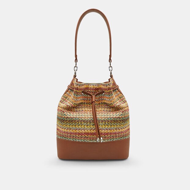 Women's Bucket Bag, Orange