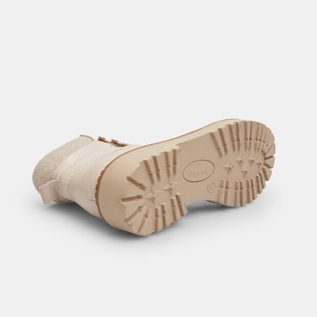 Frauen Ankle Boots, Beige