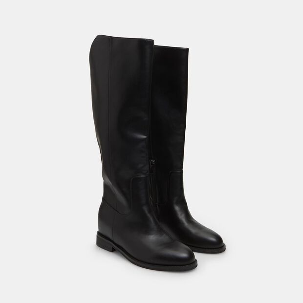 Damenstiefel mit Keilabsatz, 