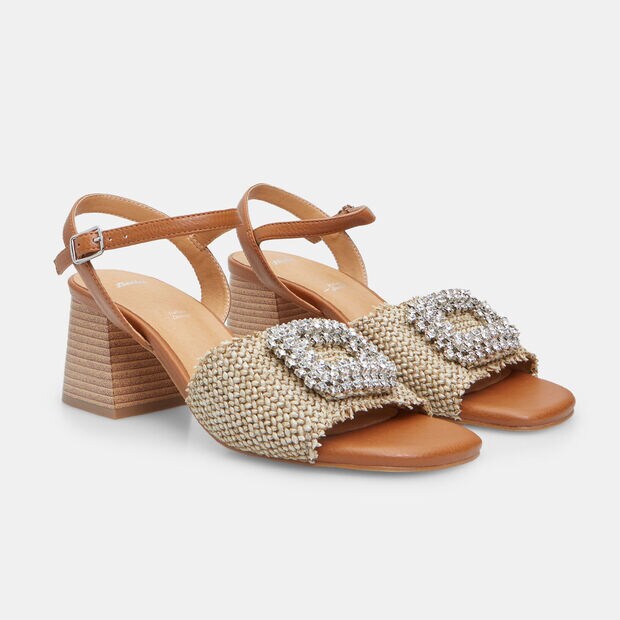 Damen-Sandale mit 6 cm Absatz BATA, 