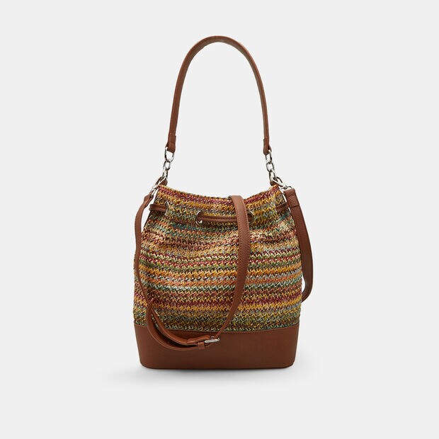 Women's Bucket Bag, Orange