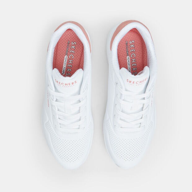 Damensneaker Skechers Uno, Wei&szlig;