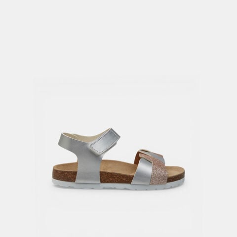 M&auml;dchensandalen von BATA, Silber
