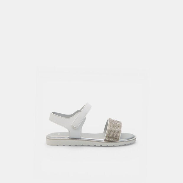 Bata M&auml;dchen-Sandalen, Wei&szlig;