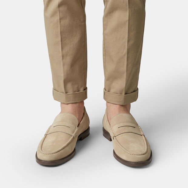 Herrn Mokassin von Bata, Beige