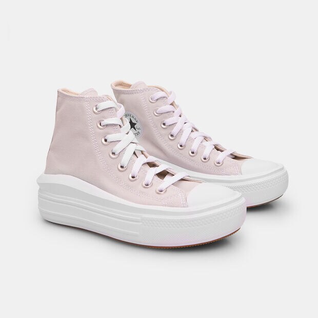 Damen-Sneaker Converse Chuck Taylor All Star Move Platform, Grau