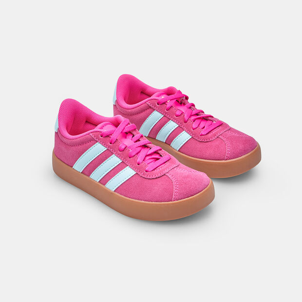 Children's Adidas VL Court 3.0 Sneakers, Pink