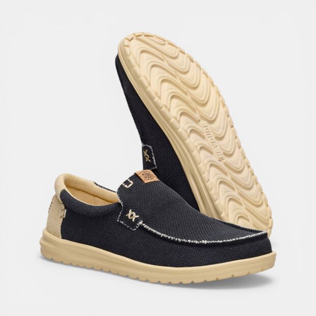 Hey Dude Herrenschuhe, Schwarz
