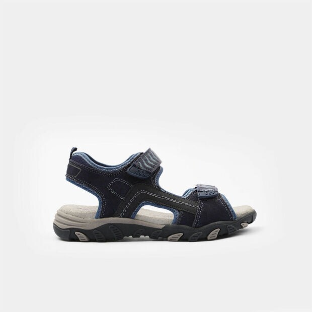 Jungen-Sandalen aus Nubukleder, 