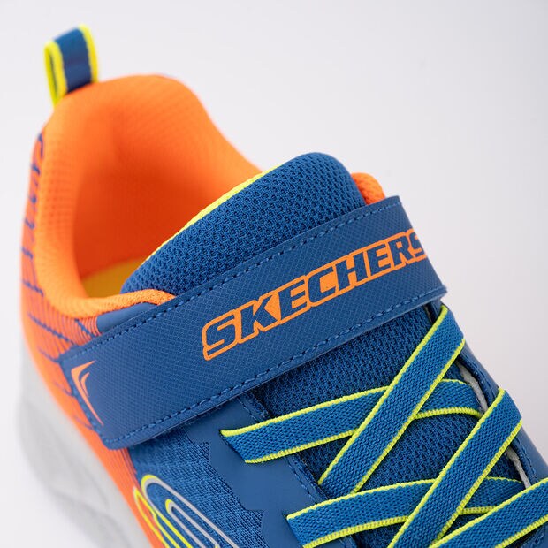 Sneaker da bambino Skechers Flex-Glow Bolt, Blu