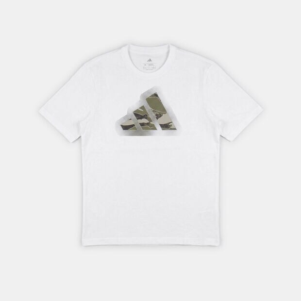 Adidas Herren-T-Shirt, Wei&szlig;