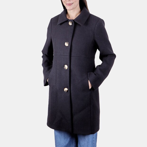 Women's coat with buttons Bata, 