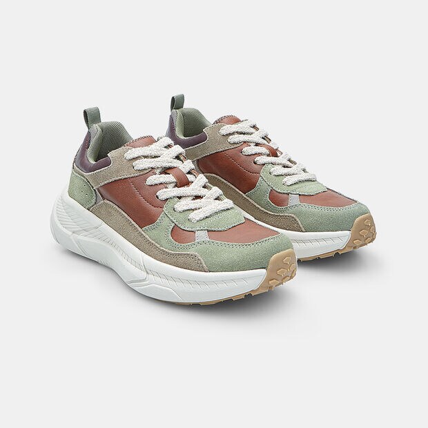 Women's suede sneakers Bata, Green