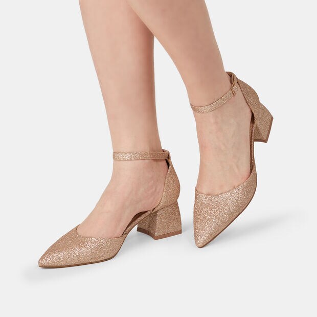 Women's Pumps with 5.5cm Heel by BATA, Beige