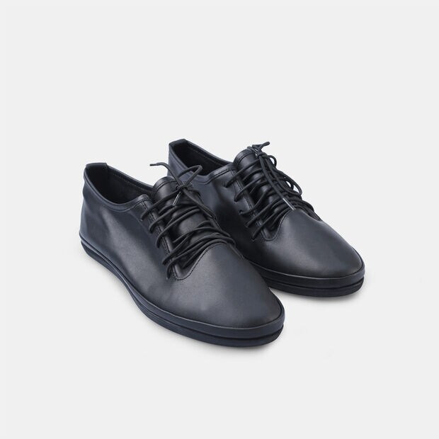 Damen-Schn&uuml;rschuh aus Leder, 