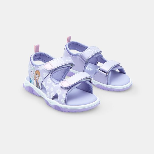 Mädchen Frozen Sandalen mit Lichtern, Violett