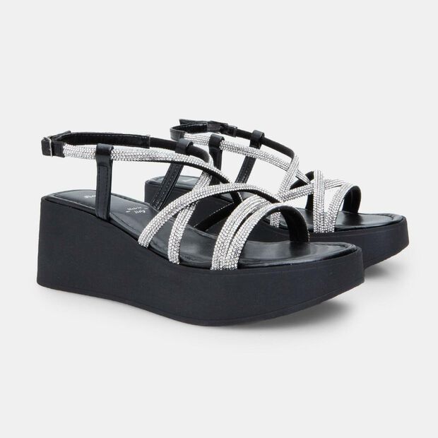BATA Women's Sandals with 6 cm Wedge, 