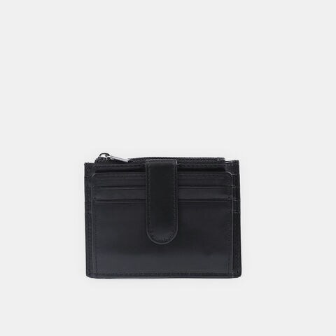 Elegant BATA men's leather wallet, Black