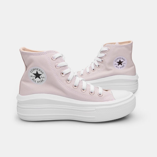 Damen-Sneaker Converse Chuck Taylor All Star Move Platform, Grau