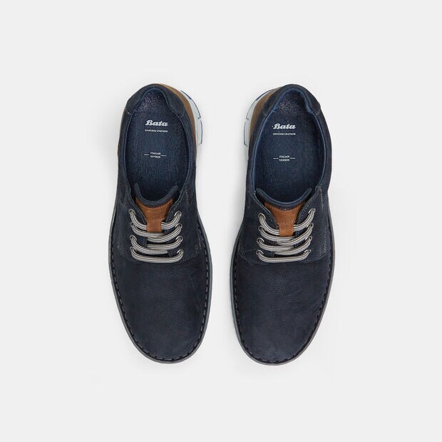 Chaussures &agrave; lacets en Nubuck pour homme BATA, 