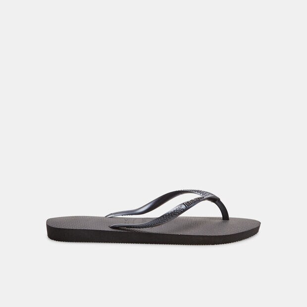 Damen Havaianas Flip Flops, Schwarz