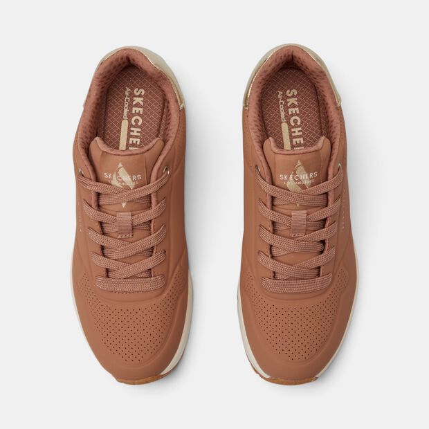 Damen-Sneaker Skechers UNO, Beige