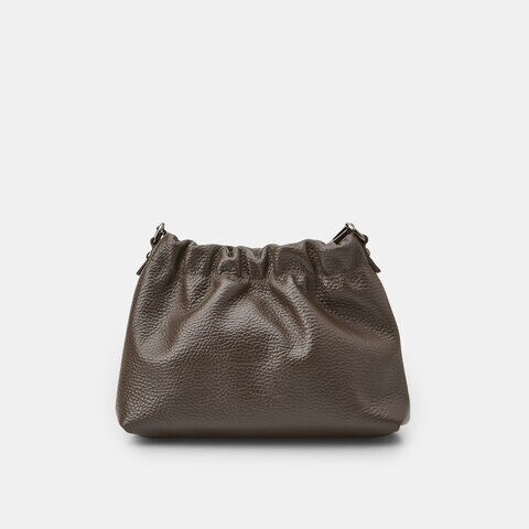 Damen-Crossbody-Tasche mit Bata-Gummiband, Braun