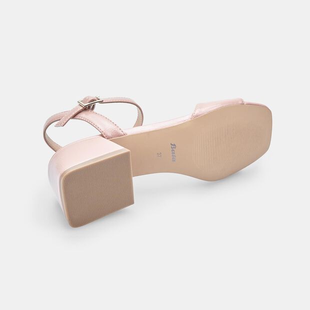 BATA Damen Sandalen mit Absatz, Nude