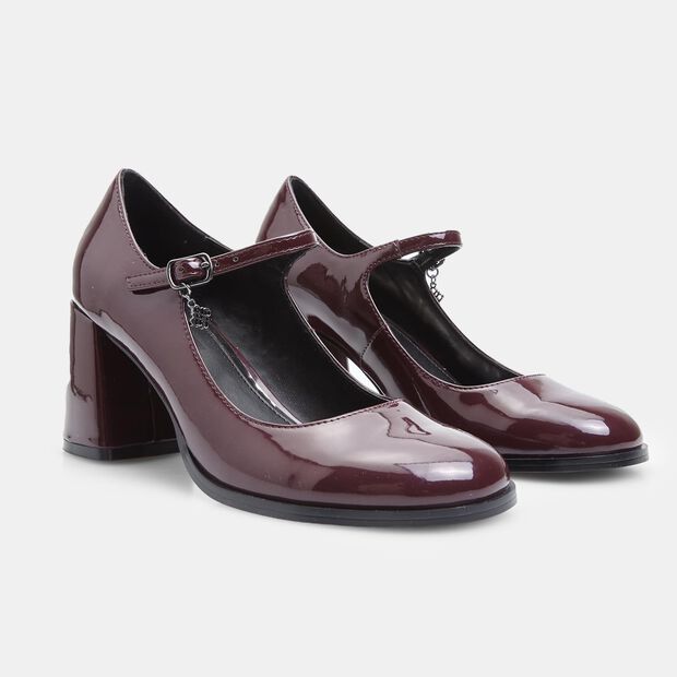 Mary Jane f&uuml;r Damen von Bata Red Label mit 7 cm Absatz, Bordeaux