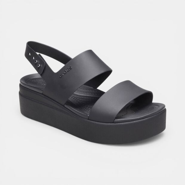 Women's Crocs Platform Sandals, Black