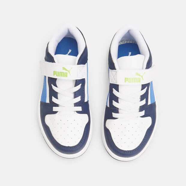 Kinder Turnschuhe Puma Rebound Layup, Wei&szlig;