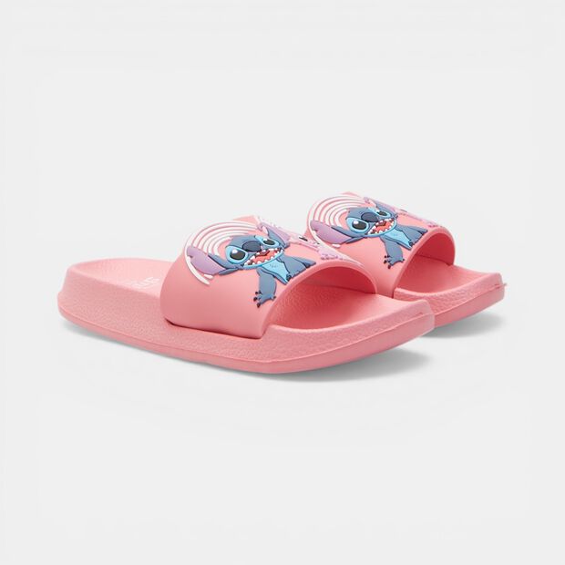 Children's Stitch strap sandal, Pink