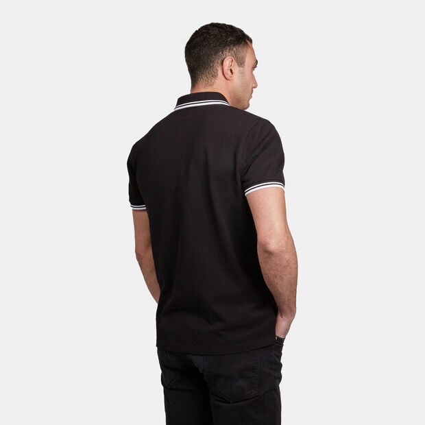 Polo pour homme, Noir
