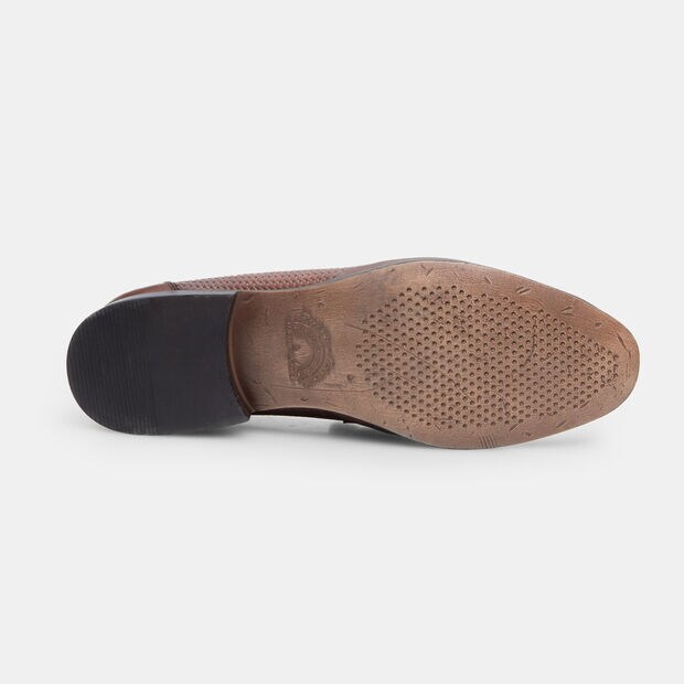 BATA Herren Leder Mokassins, Braun