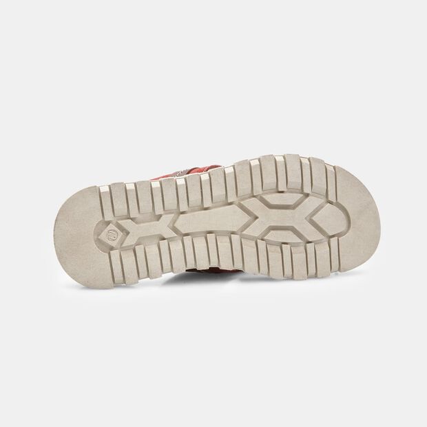 BATA Men's Suede Slippers, Red