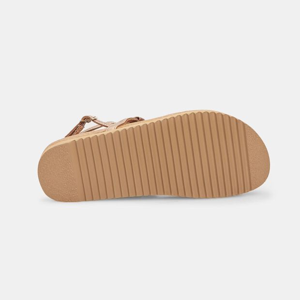 Leather Women's Sandal, Bronze