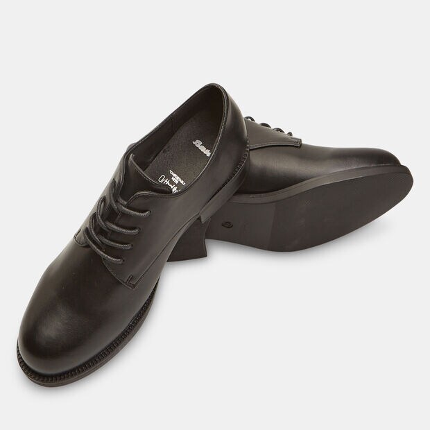 Chaussures &agrave; lacets pour femme, Noir