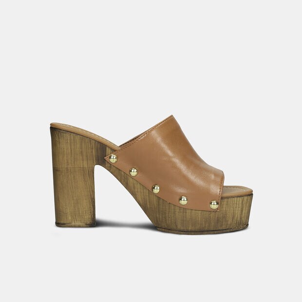 Sandalias para mujer, Piel