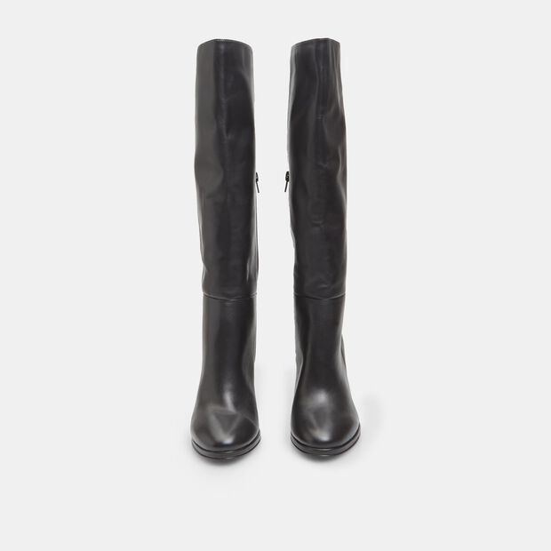 BATA Women's Leather Boot with Heel, 