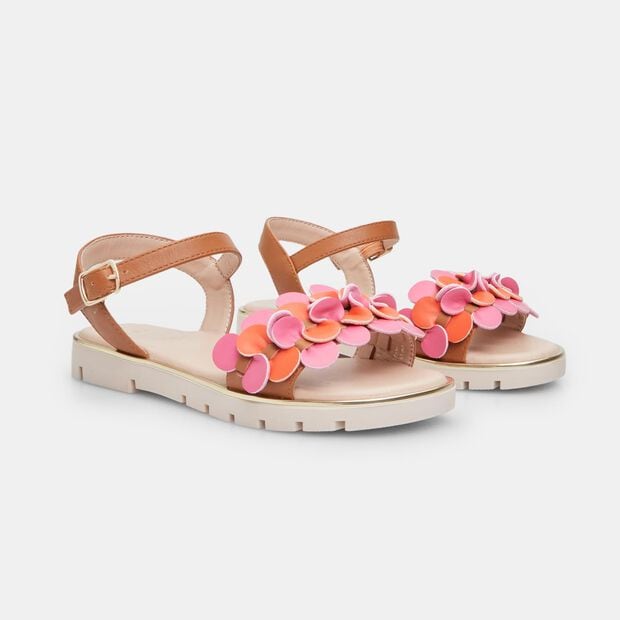 Girl's Sandal, Tan