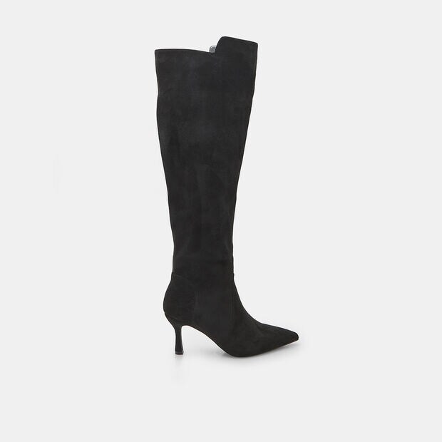 Women's boot with heel and pointed toe Bata, 