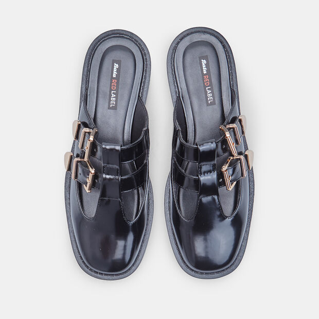 Mocassins Femme BATA RL Élégance Urbaine, Noir