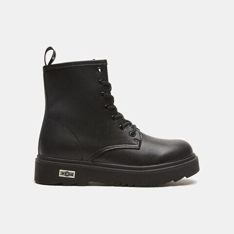 Boots pour fille Cult avec semelle plateforme, Noir