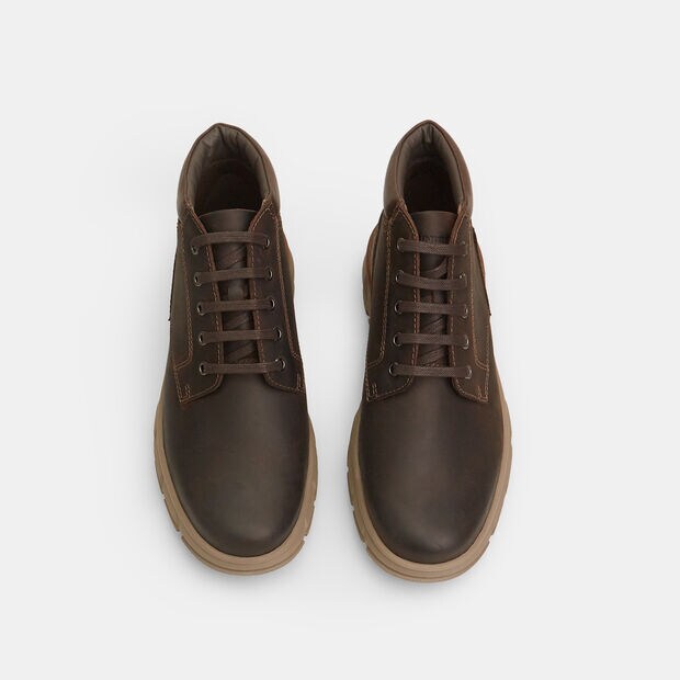 Herren Weinbrenner Lederstiefeletten, Braun