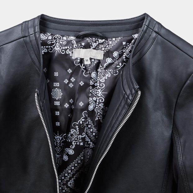 Women's Biker Jacket, Black