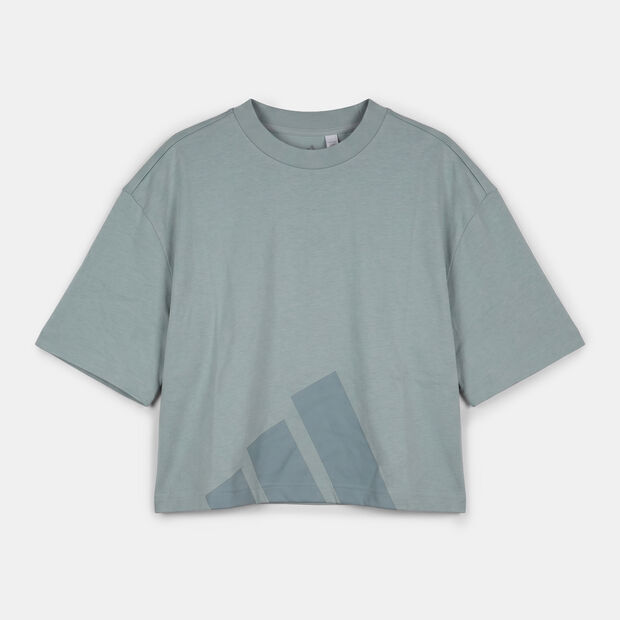 Adidas W 3S BF T BLACK/WHITE Damenshirt, 
