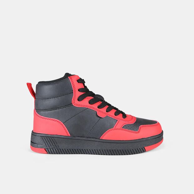 Jungen Stiefel mit perforierter Spitze und seitlichem Rei&szlig;verschluss, 