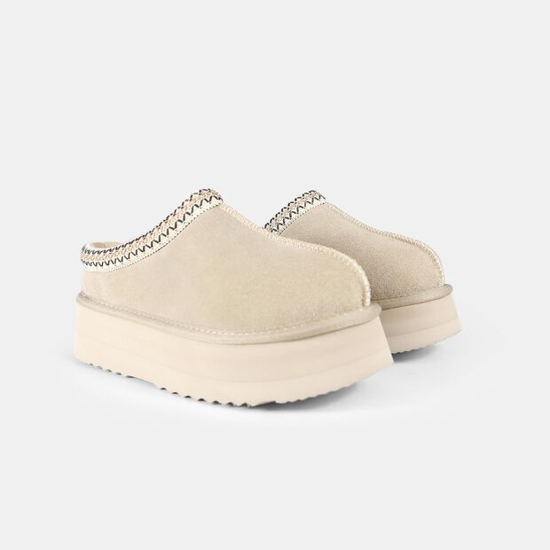 Women's winter mules Weinbrenner, Beige